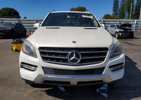 2013 Mercedes-Benz Ml 350 from USA, damaged, VIN 4JGDA5JB7DA151277